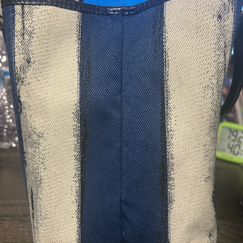 Longchamp striped canvas tote - Picture 11 of 15